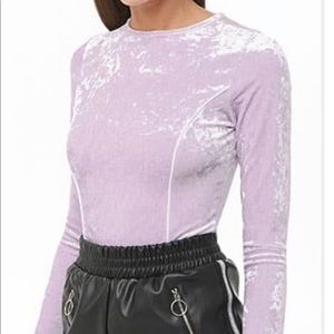 Forever 21: Crushed velvet bodysuit